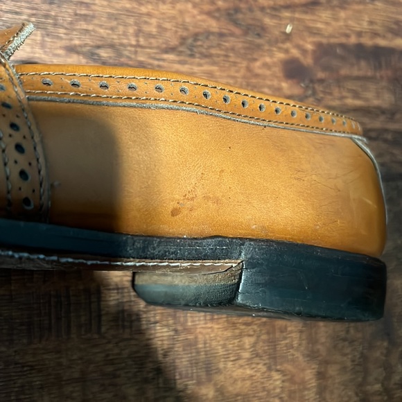 Allen Edmonds Cognac Tassel Loafers - Picture 6 of 9